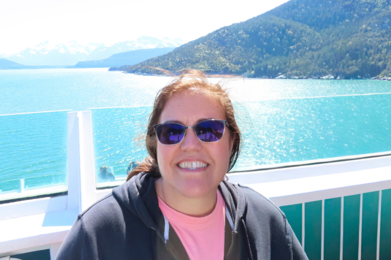 Jen Fitzgerald Travel Advisor on Alaska cruise